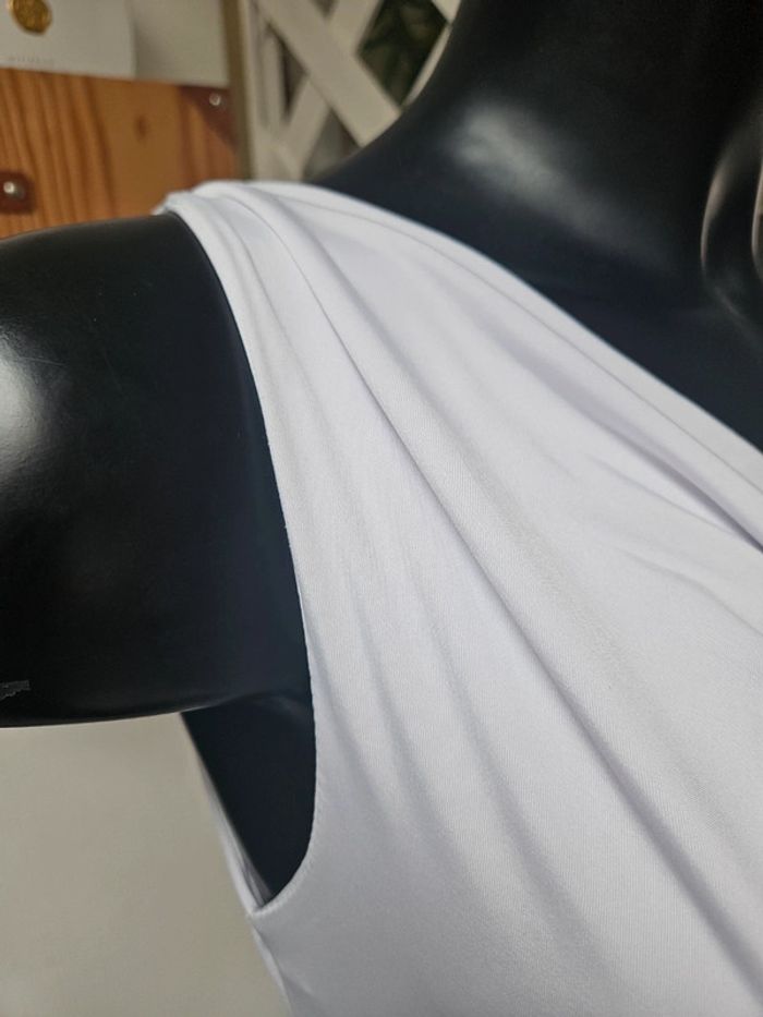 CWK blouse fluide col tombant blanche taille M - photo numéro 2