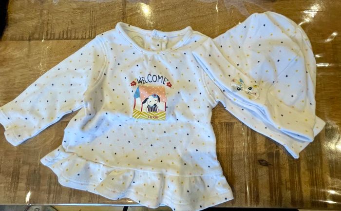 Lot vêtements bébé fille 6-9 mois (68-74 cm) - photo numéro 7