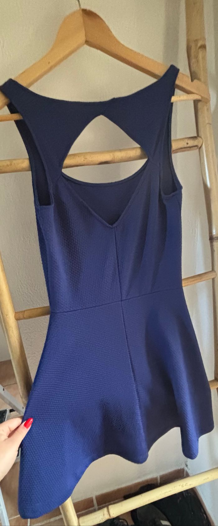 Robe patineuse bershka bleu - photo numéro 3