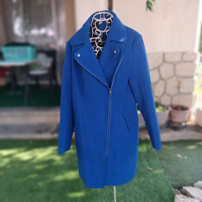 Manteau bleue canard - photo numéro 2