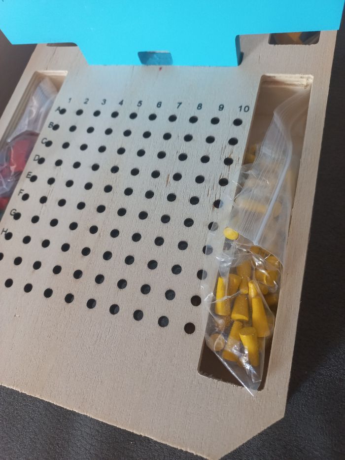 Bataille navale en bois jeu - photo numéro 4