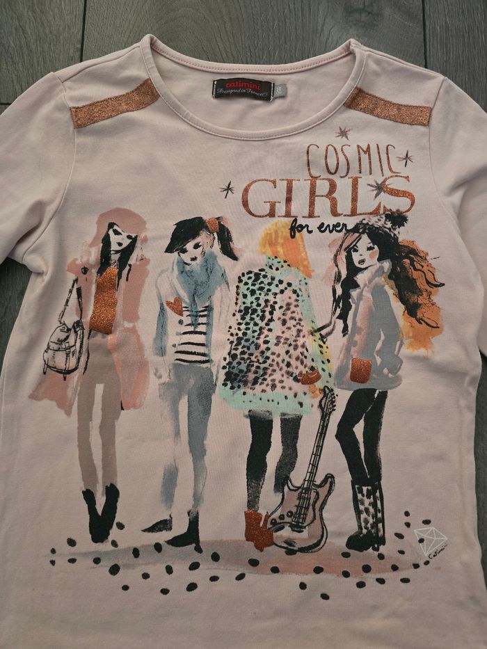 Lot de 10 tee-shirts fille 8 ans - photo numéro 7