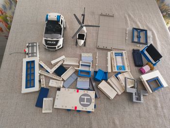 Lot  police playmobil en vrac