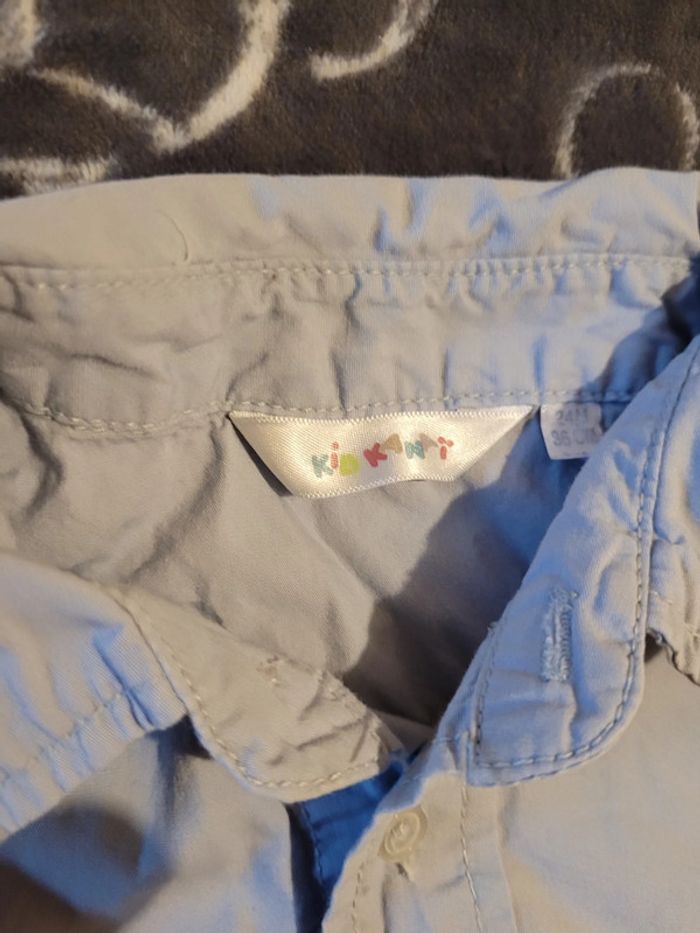 Chemise bleu garcon - photo numéro 4