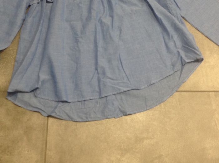 Chemisier Pimkie couleur bleu jean Taille M - photo numéro 9