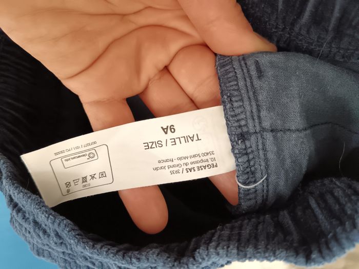 Pantalon velours 9 ans LH - photo numéro 6