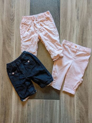 Pantalons taille 6 mois