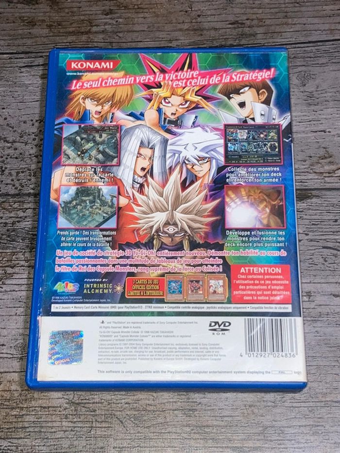 Yu Gi Oh Capsule Monster Colisée PS2 complet VF - photo numéro 2