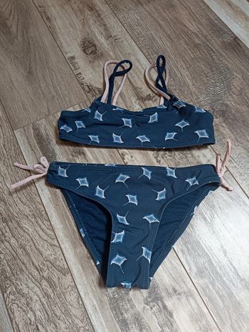 Maillot de bain 2 pièces fille Okaïdi taille 8 ans