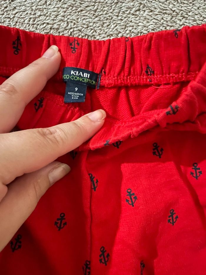 Short rouge été - photo numéro 2