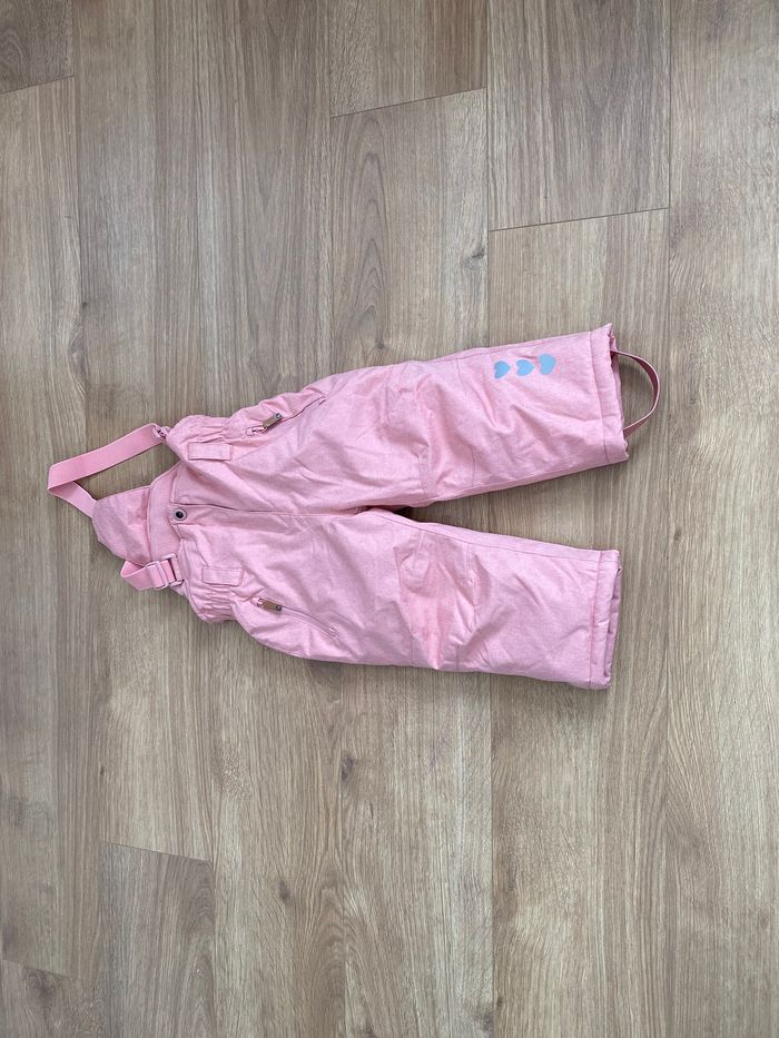 Pantalon de ski rose taille 92 neuf