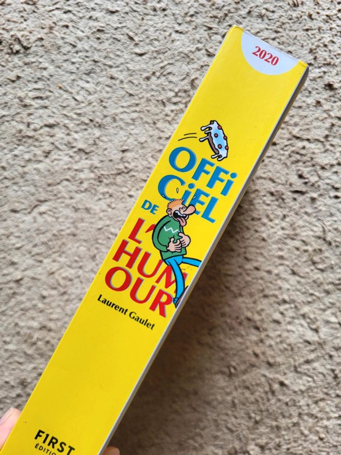 Livre Officiel de l'humour 2020 de Laurent Gaulet - photo numéro 4