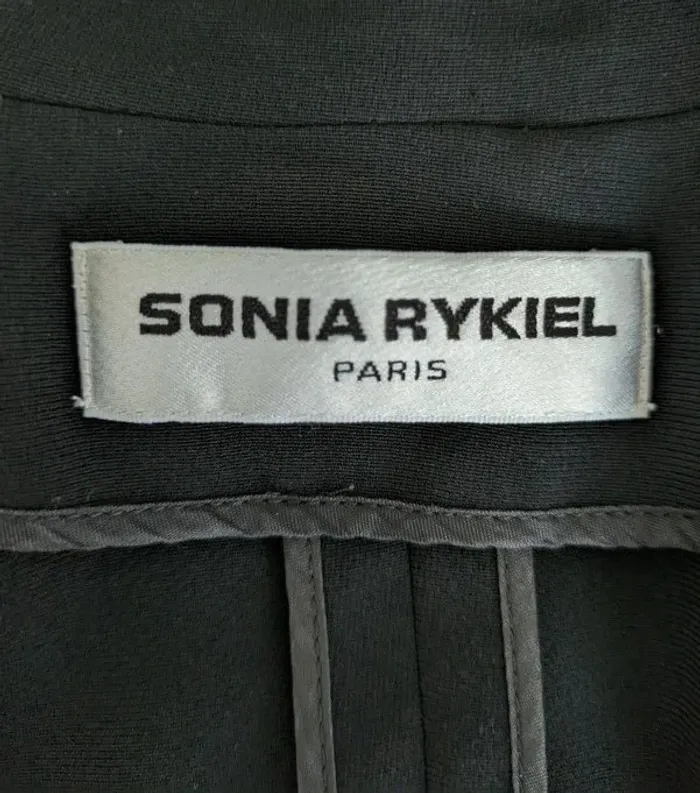 Veste noire - Sonia Rykiel - taille 36 - photo numéro 8
