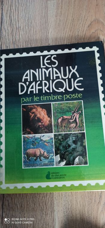 Livre les animaux d afrique