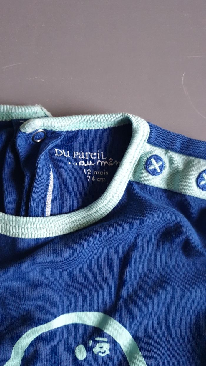 Pyjamas taille 12mois - photo numéro 2