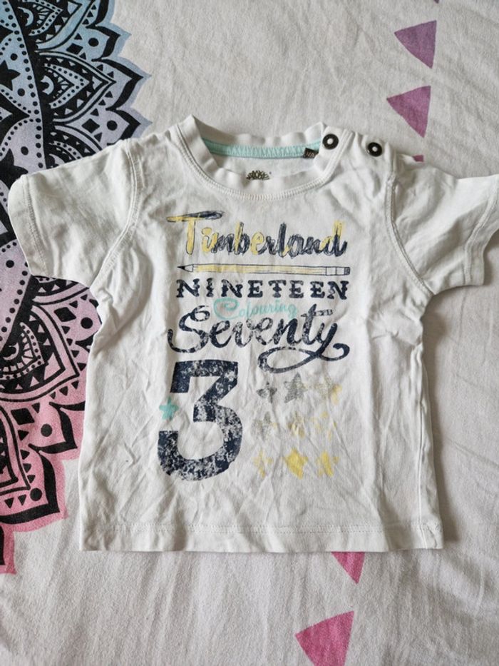 Tee shirt timberland 9 mois