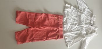 Ensemble blouse pantalon