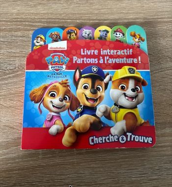 Livre pat patrouille cherche et trouve 