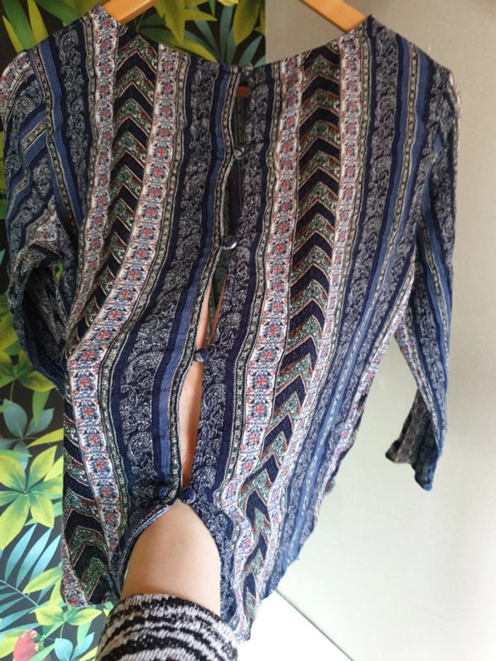 Blouse femme dos nu - photo numéro 4