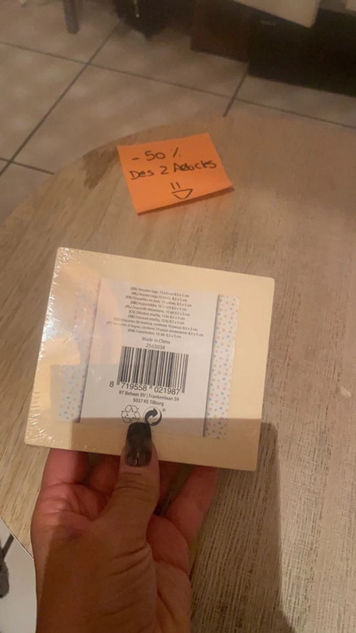 Étiquettes en bois - photo numéro 2