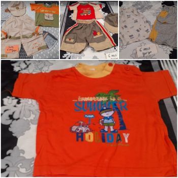 Lot été 6 mois garçon