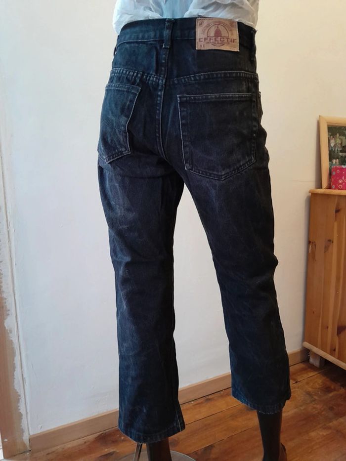 Jeans noir boyfriend taille 38 effectif - photo numéro 8