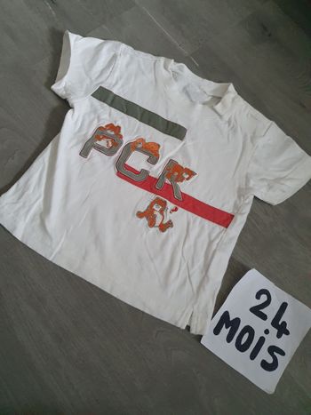 Maillot t-shirt 24mois garçon
