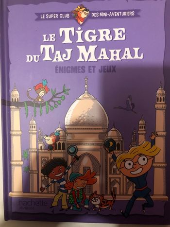 Livre Mac Donalds le tigre de Taj Majal