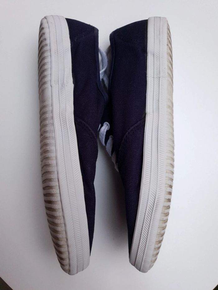 Tennis en toile bleu marine seabord 38 - photo numéro 5