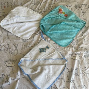 Lot de capes de bain 6 mois
