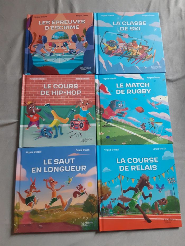 Lot livres Mc Do collection sportif