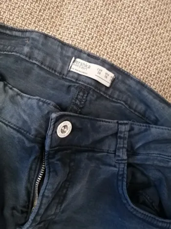 Jeans Bershka Push up slim bleu 38