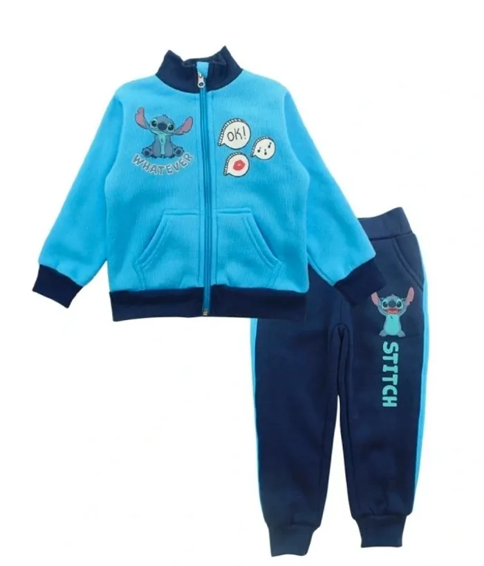 Ensemble jogging survêtement stitch neuf 5 ans