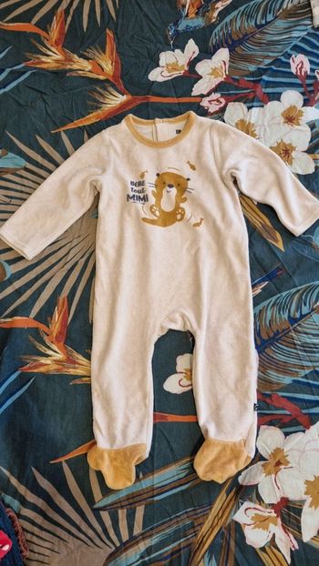 Pyjama beige 18 mois