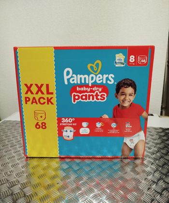 Pampers Pants T8 x68 17kgs+