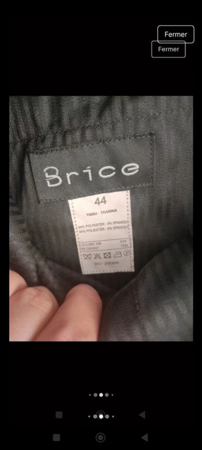 Costume veste pantalon homme Brice taille 44 - photo numéro 4
