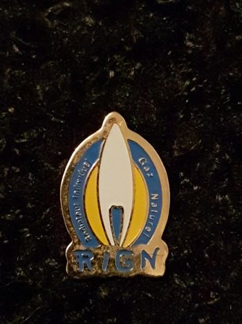 Pin's Rign gaz naturel