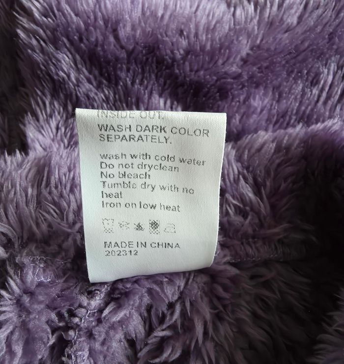 PatPat Ensemble Polaire Violet Très bon état 18-24 mois - photo numéro 10