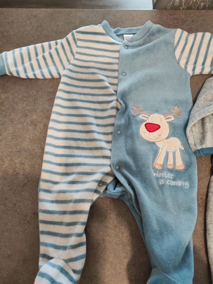Lot Pyjama velours - photo numéro 2