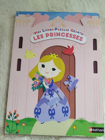 Livre puzzles princesses