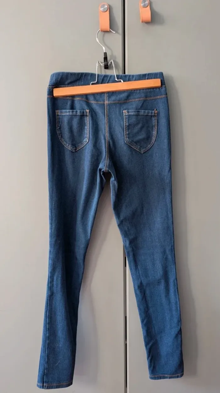 Jegging bleu - photo numéro 3