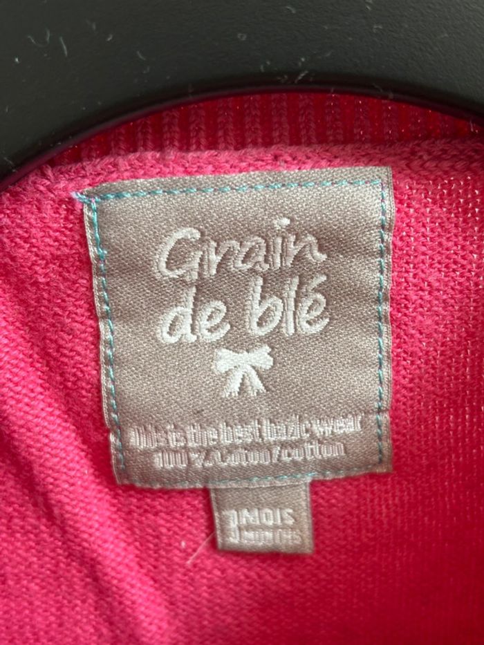 Gilet rose 3 mois - photo numéro 4