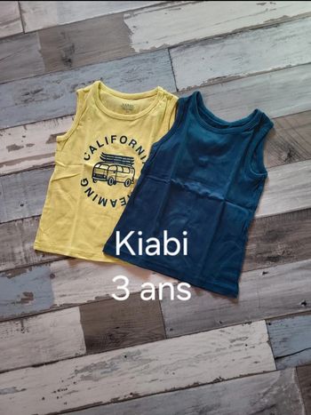Tee-shirts "Kiabi" 3ans