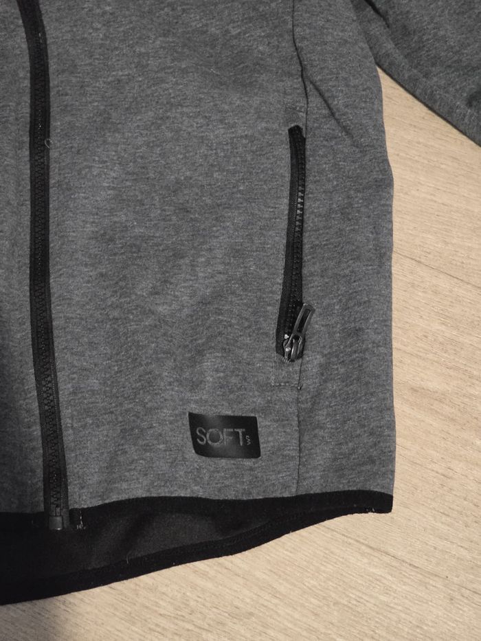 Veste grise à capuche enfant Softs - photo numéro 7