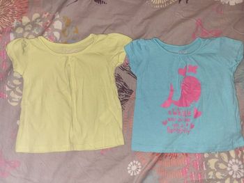 Tee-shirt fille 6 mois