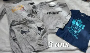 Lot haut 3 ans la halle