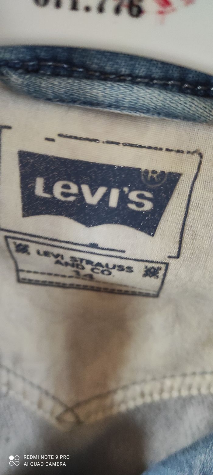 Veste en jean fille Levi's 14 ans - photo numéro 5