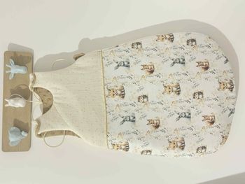 Gigoteuse hiver animaux de la forêt naissance/6 mois