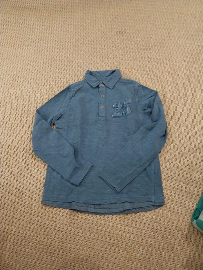 Polo manches longues 10 ans