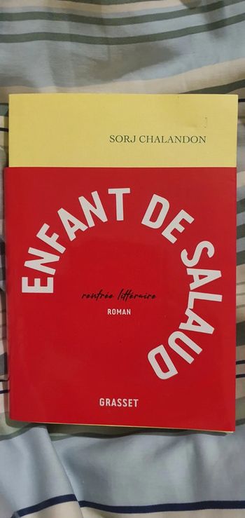 Livre Enfant de Salaud de Sorj Chalandon